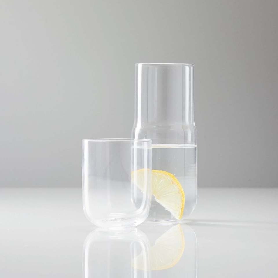 Bedside Carafe + Glass Set West Elm Australia